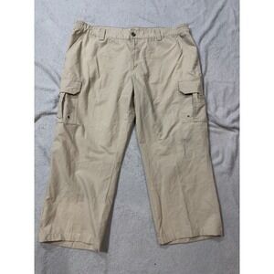 RedHead Cargo Rip Stop‎ Khaki Pants Hiking Camping Size 44x30 Loose Fit Tactical